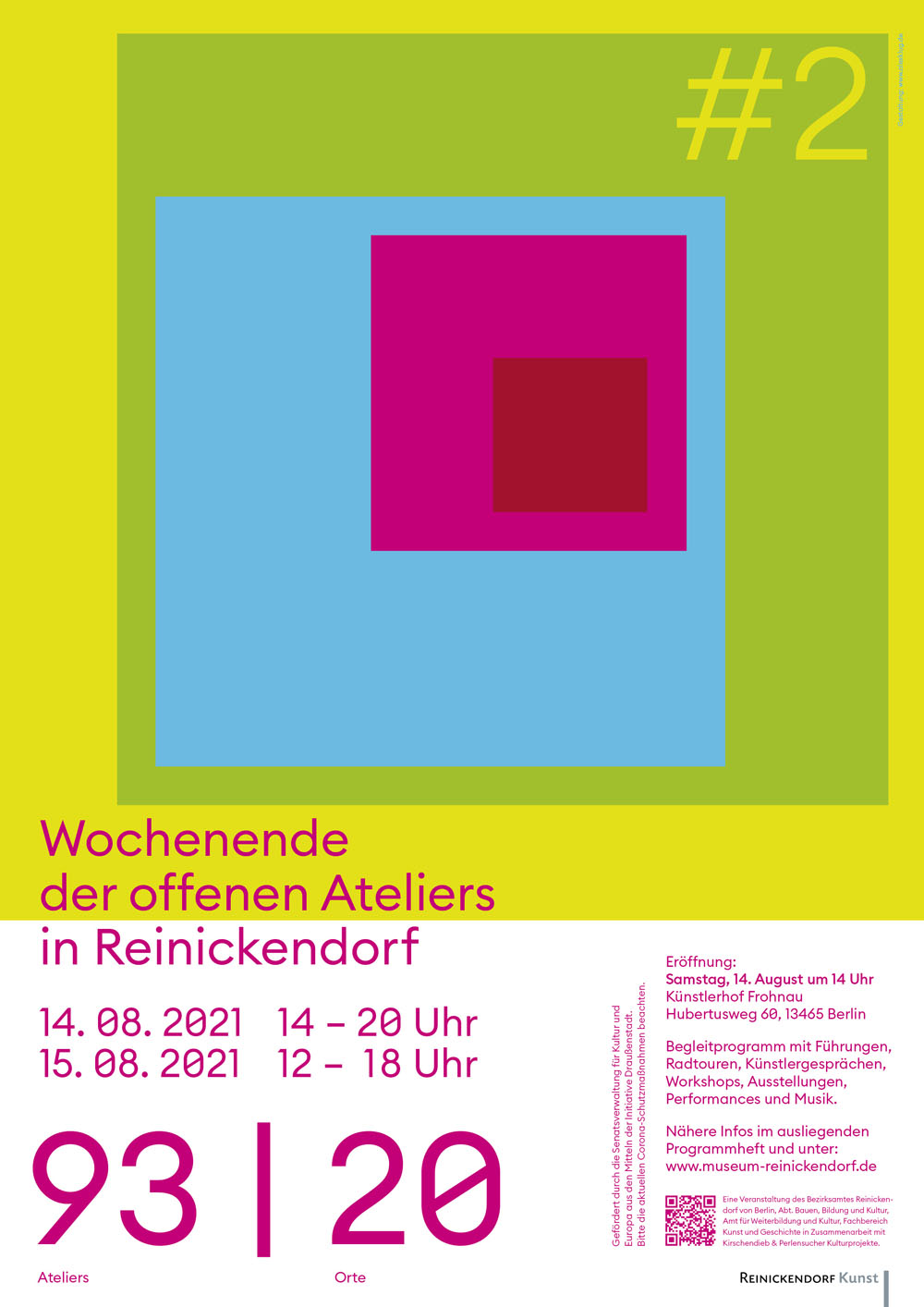 Künstlerhof Frohnau: Atelierwochenende Reinickendorf 2023
